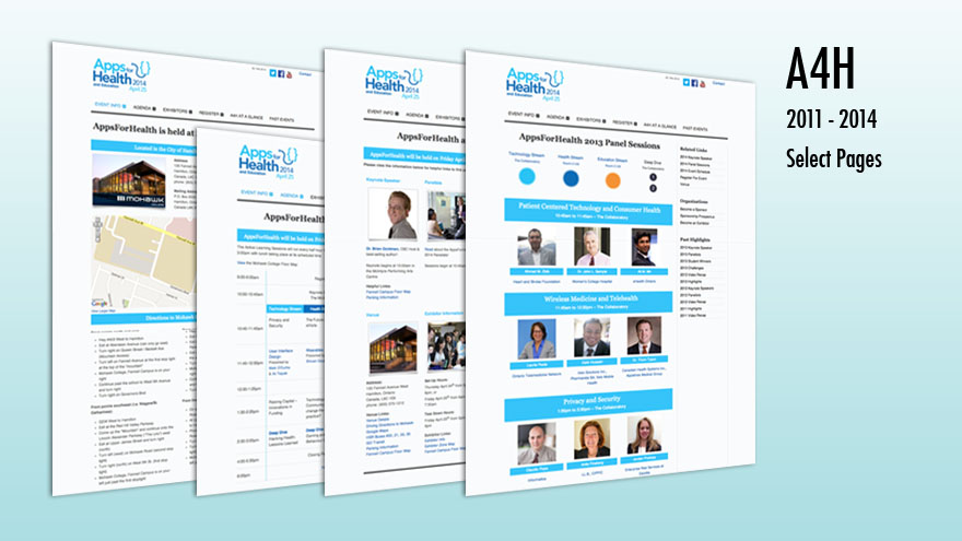 selected web pages